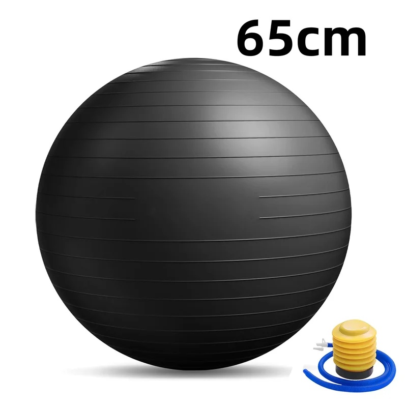 Bosu Ball Balance - Balón de Yoga Antiexplosión con Bomba,