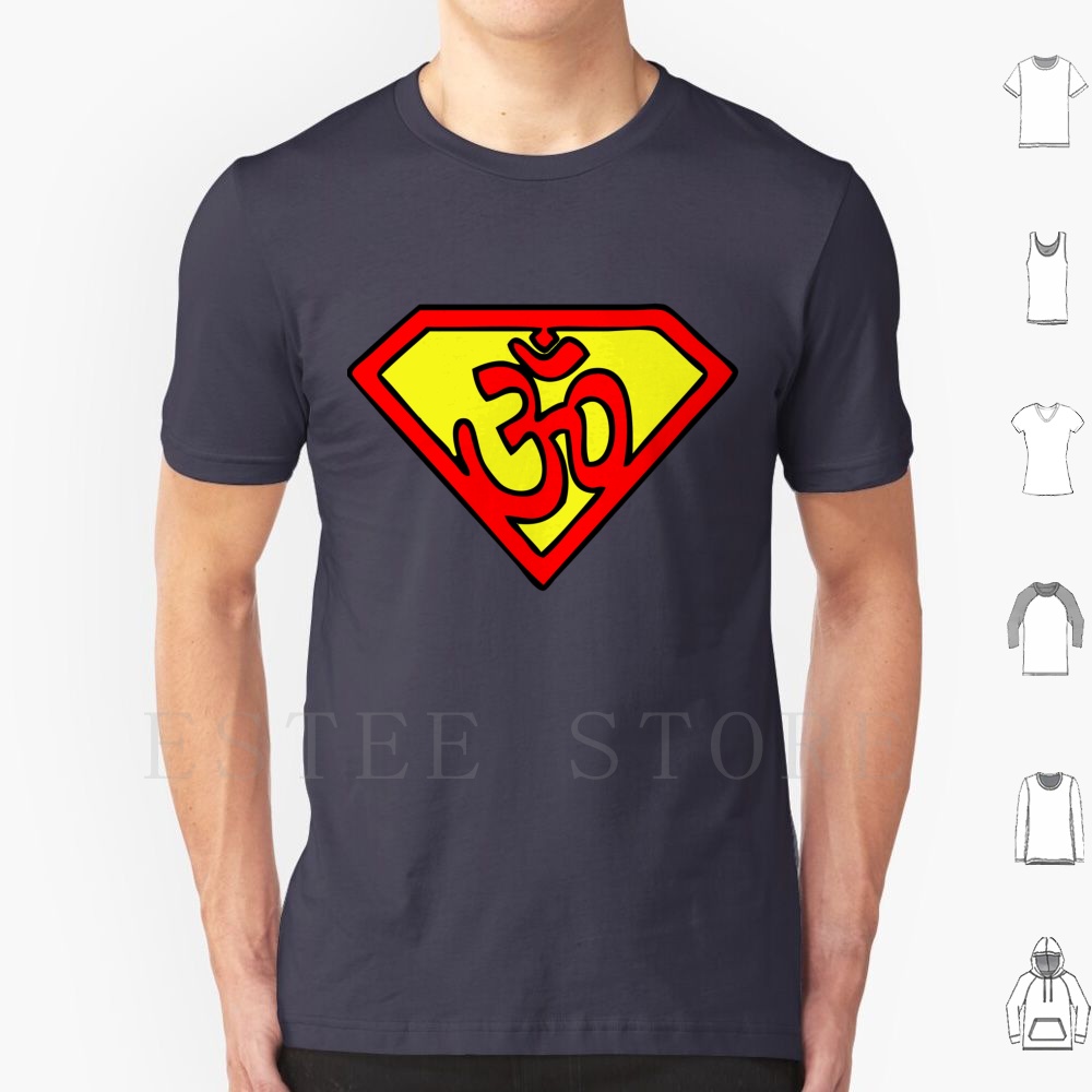 Yoga Fitness Name - Camiseta con símbolo de Super Om,