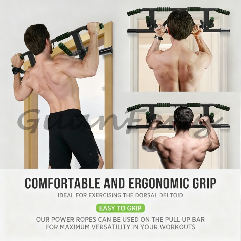 Pull Up Bar Doorframe - Barra de dominadas y flexiones sin