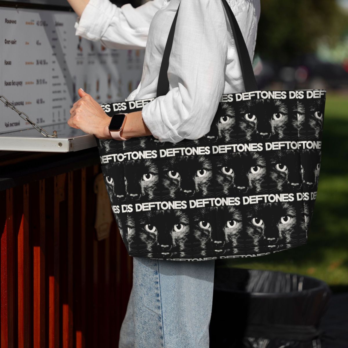 Yoga Fitness Music - Bolsa de Playa Deftones Music Metal