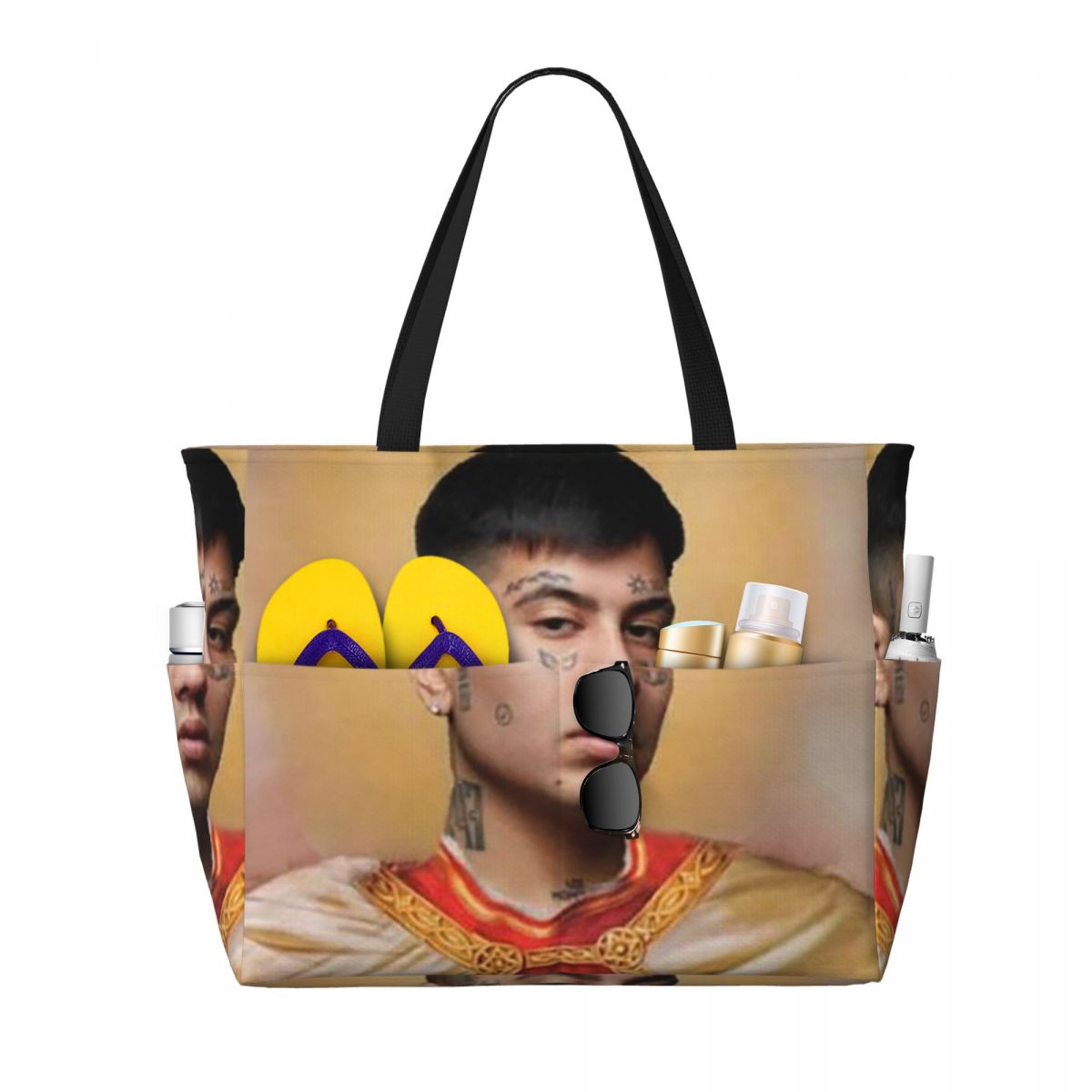 Yoga Fitness Music - Bolsa de Playa Duki Rapper Rockstar
