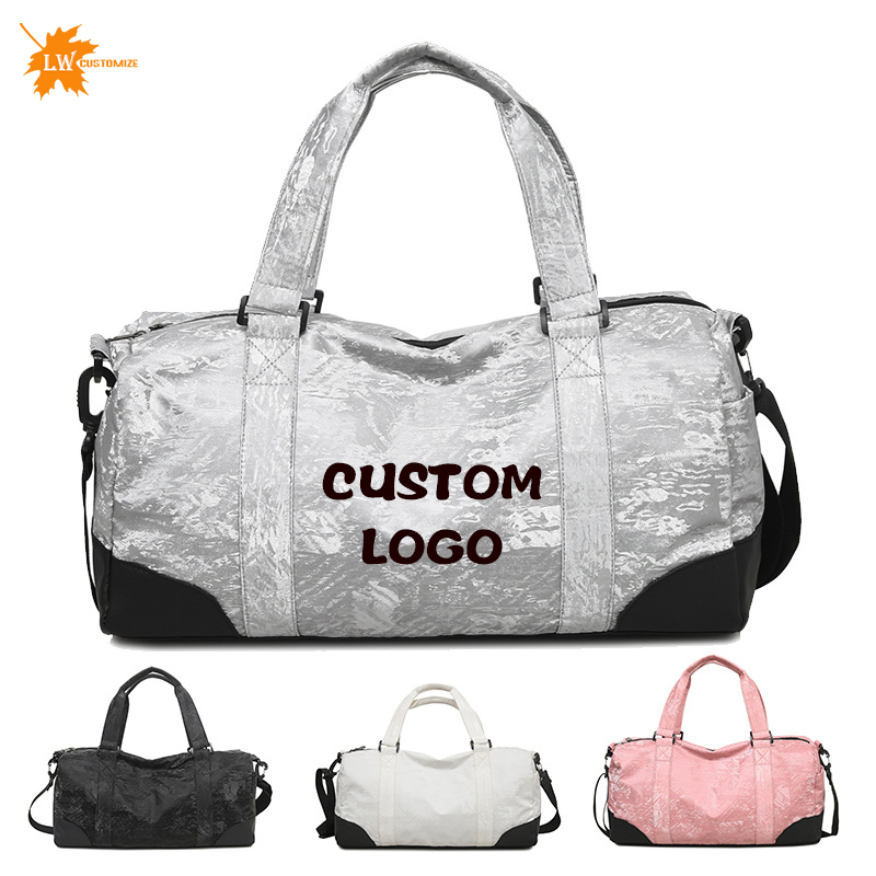 Yoga Fitness Name - Bolsa de viaje personalizada con logotipo