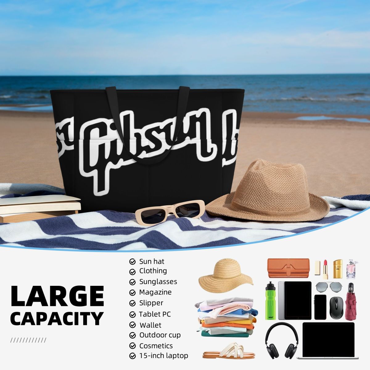 Gibsons Music 1894 - Bolsa de  - Yoga Fitness Music reseña y precio