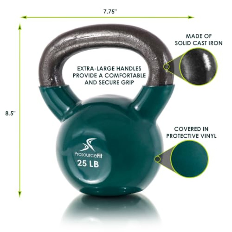 Pesas Rusas de Hierro Fundido  - Kettlebell reseña y precio