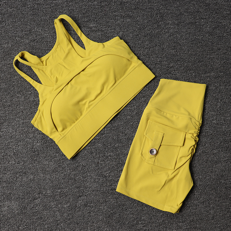 Pantalones cortos deportivos,  - Yoga Fitness Kleidung reseña y precio
