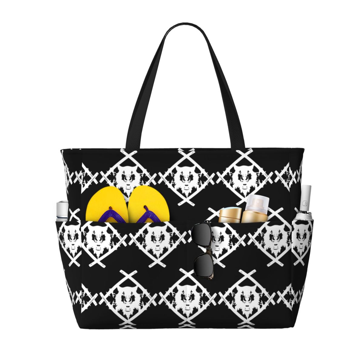 Bolso de playa con logotipo de - Yoga Fitness Merch reseña y precio