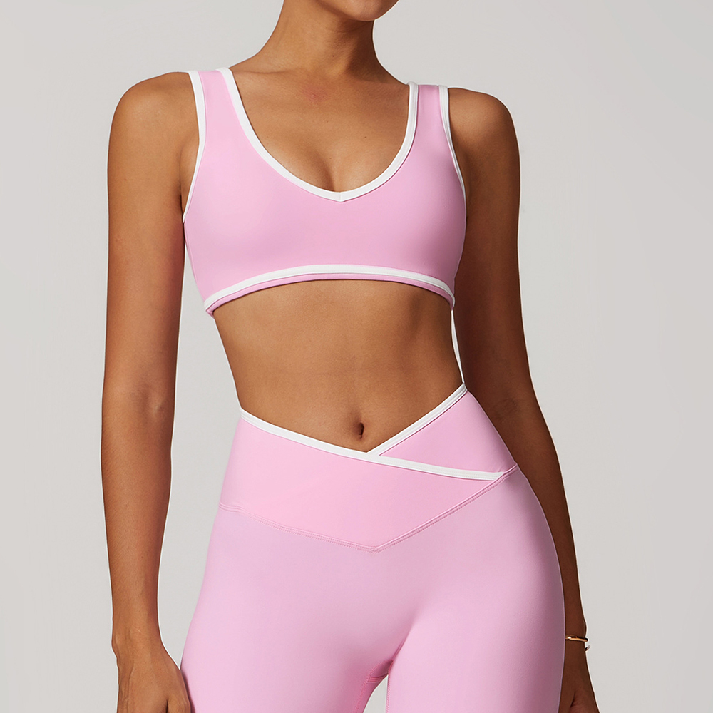 Top Deportivo con Cuello en V  - Yoga En Fitness reseña y precio