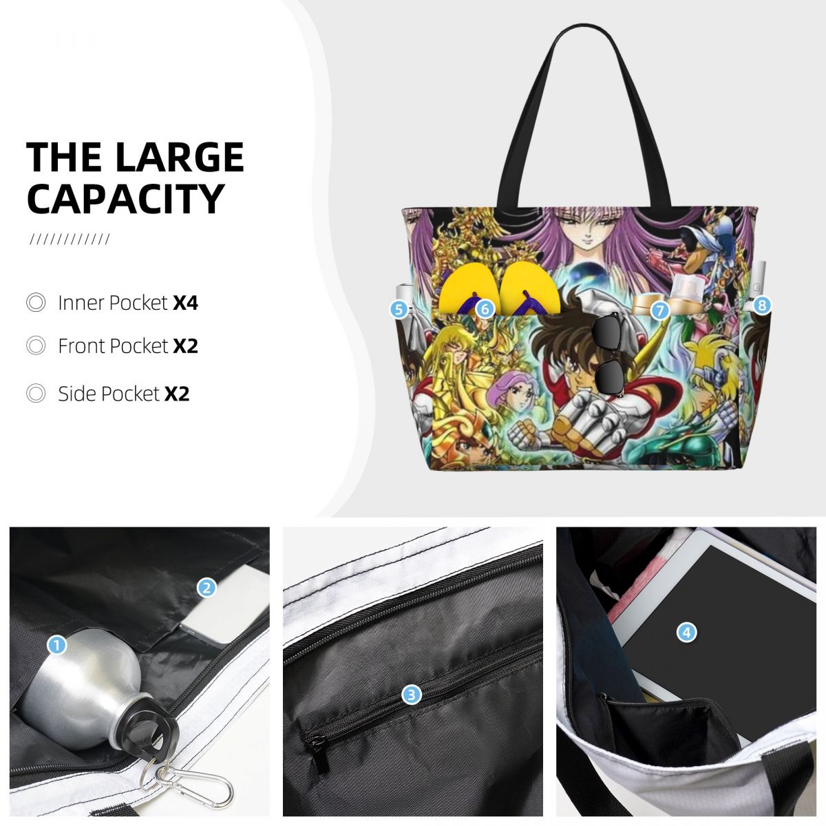 The Seiya Knights Merch (4) bo - Yoga Fitness Merch reseña y precio