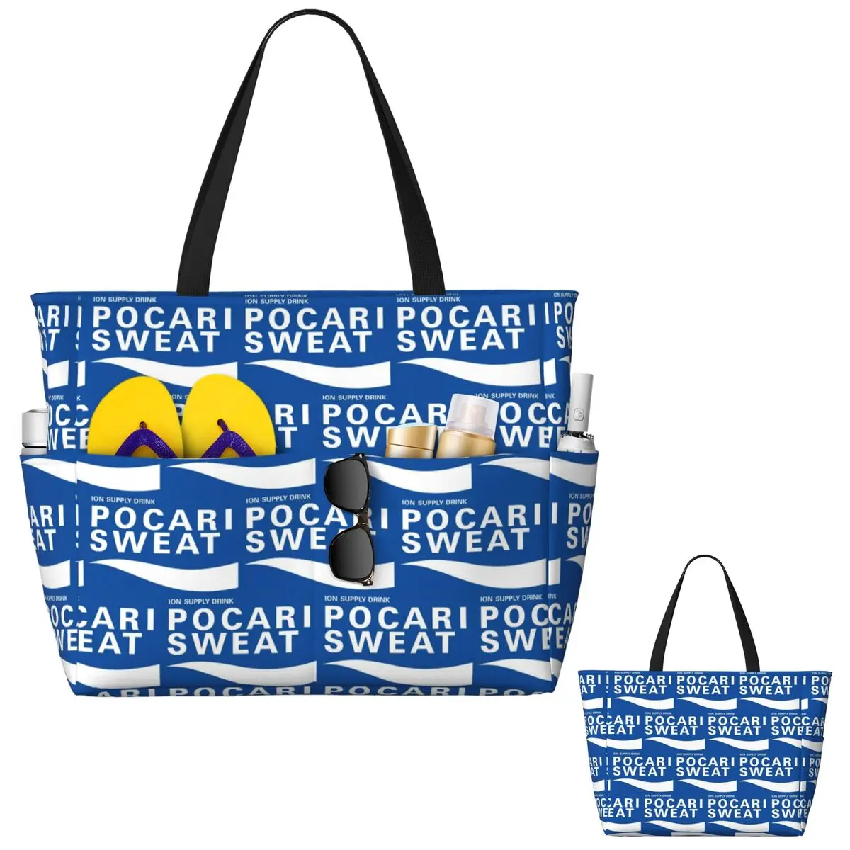 Bolsa de Playa Pocari Sweat, B - Yoga Fitness Merch reseña y precio