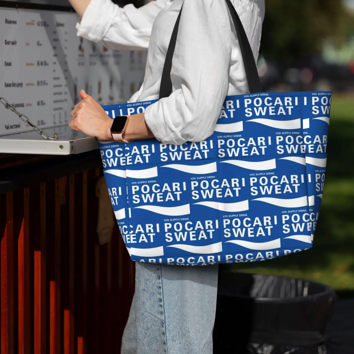 Bolsa de Playa Pocari Sweat, B - Yoga Fitness Merch reseña y precio