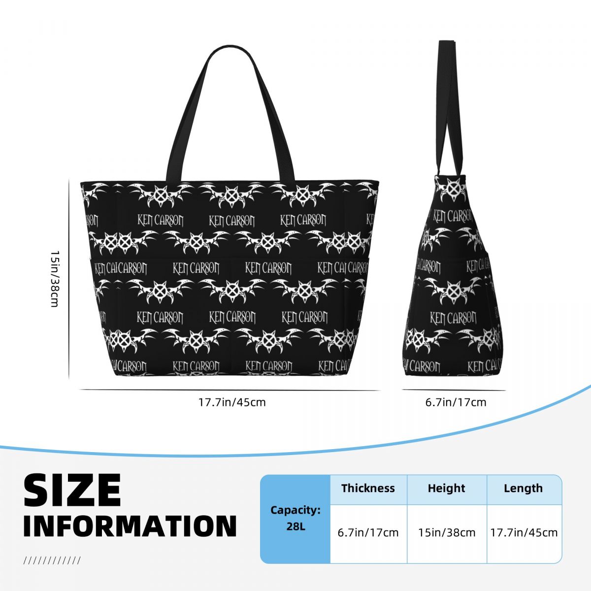 Bolso de mano grande para muje - Yoga Fitness Merch reseña y precio