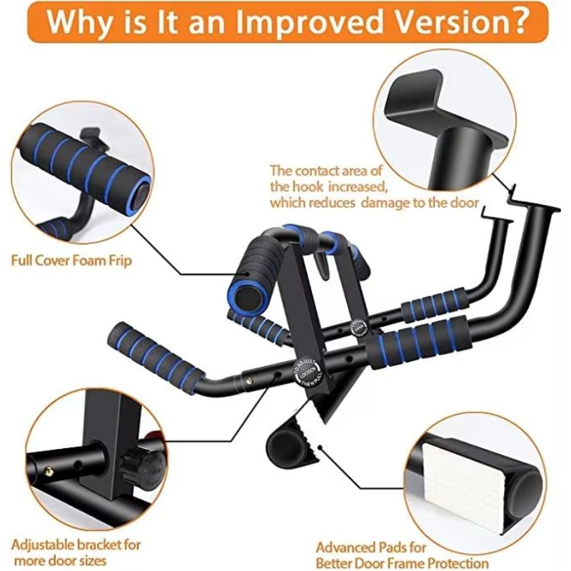 Barra de dominadas para puerta - Pull Up Bar Doorframe reseña y precio