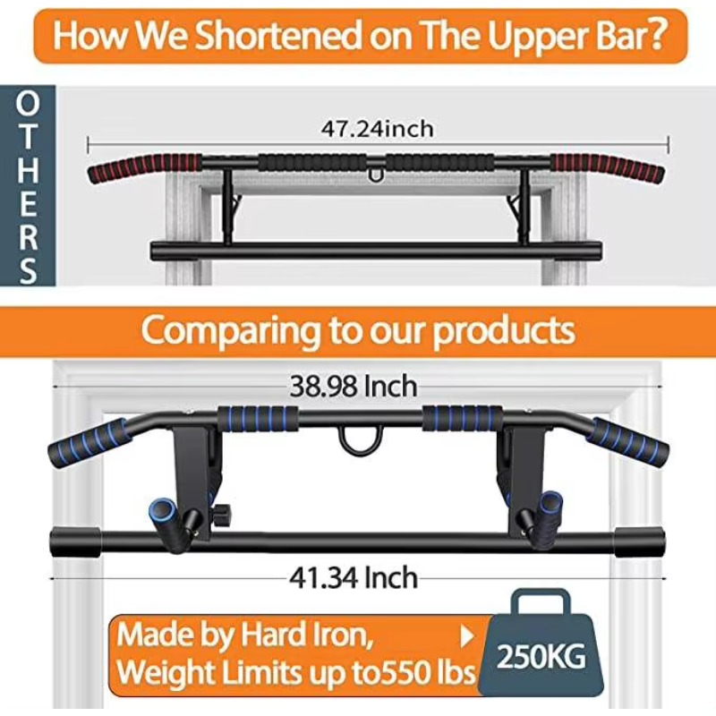 Barra de dominadas para puerta - Pull Up Bar Doorframe reseña y precio