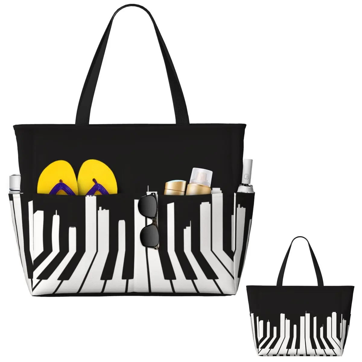 Bolso de mano Piano City Music - Yoga Fitness Music reseña y precio