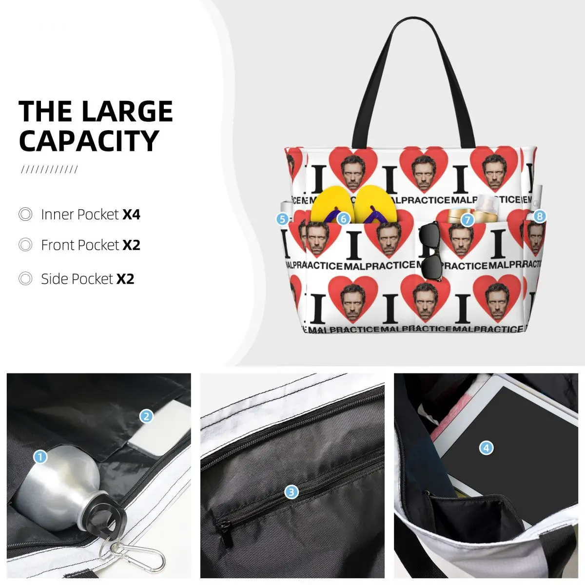 House MD Malpractice Enthusias - Yoga Fitness Merch reseña y precio