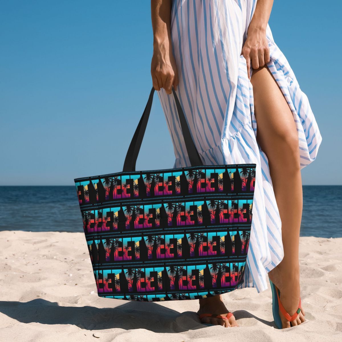 Bolsa de Playa Coconut Photo J - Yoga Fitness Photos reseña y precio