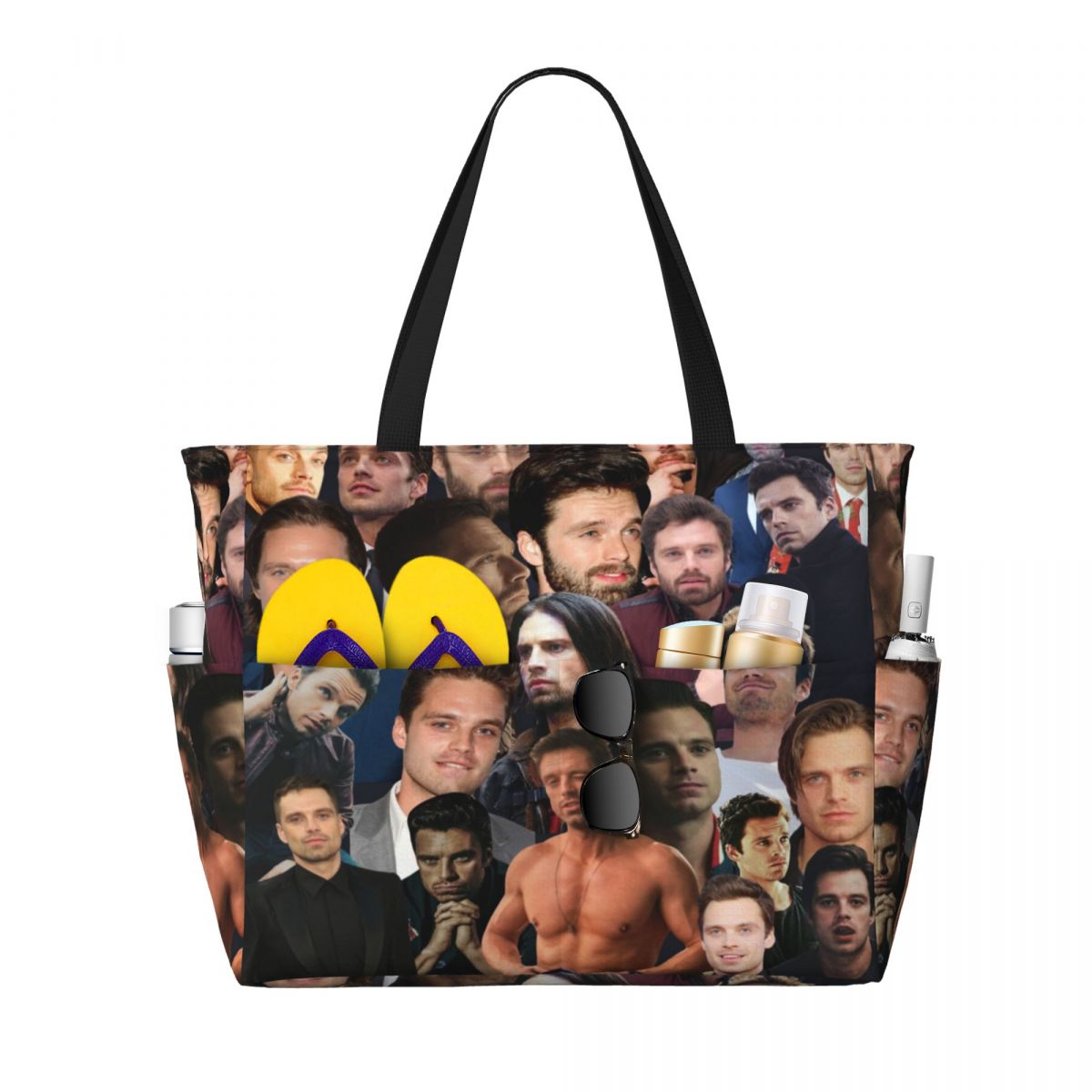 Sebastian Stan-Bolso de playa  - Yoga Fitness Photos reseña y precio