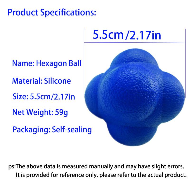 Pelota de Reacción Hexagonal,  - Bosu Ball Balance reseña y precio