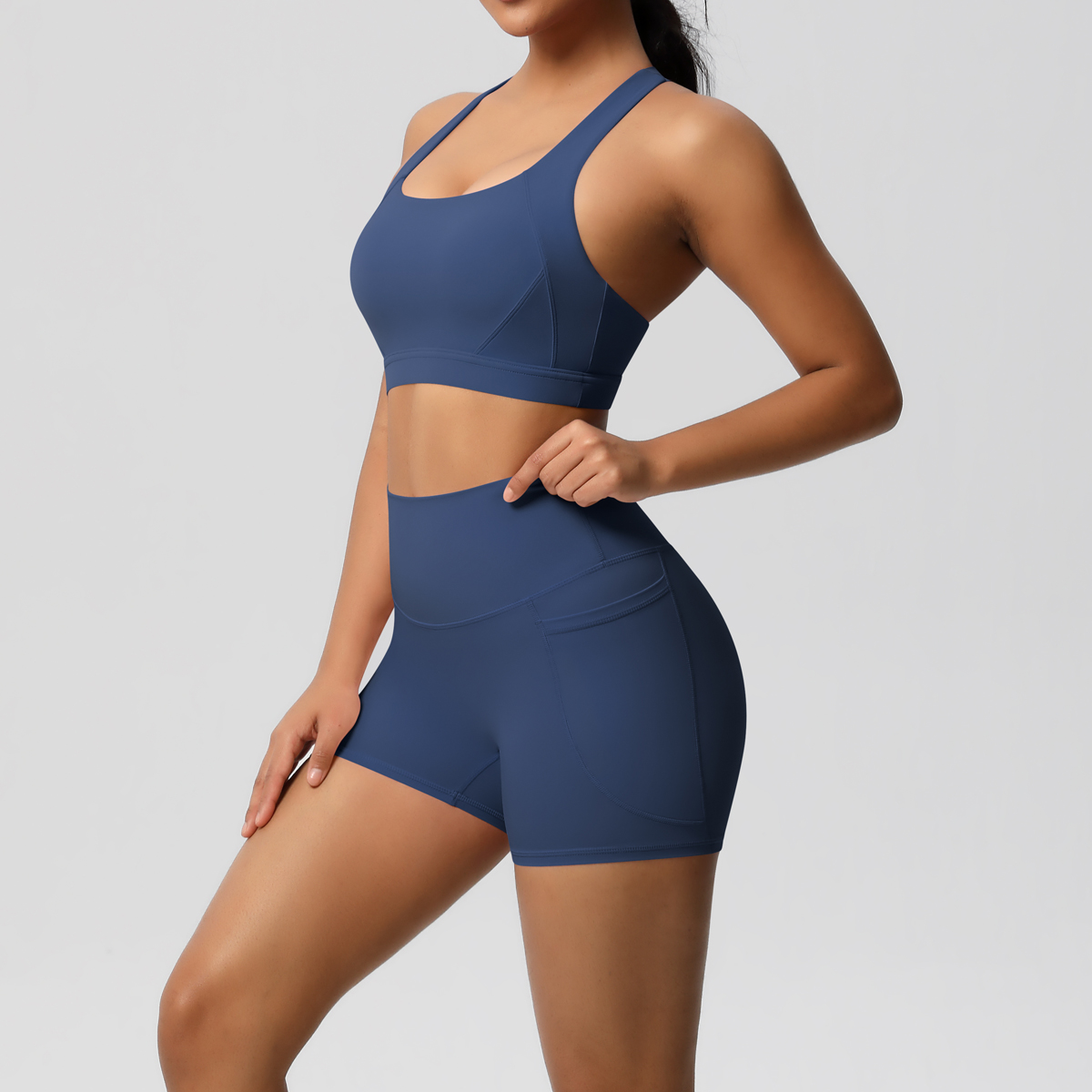 Ropa deportiva con bolsillo pa - Yoga Fitness Kleidung reseña y precio