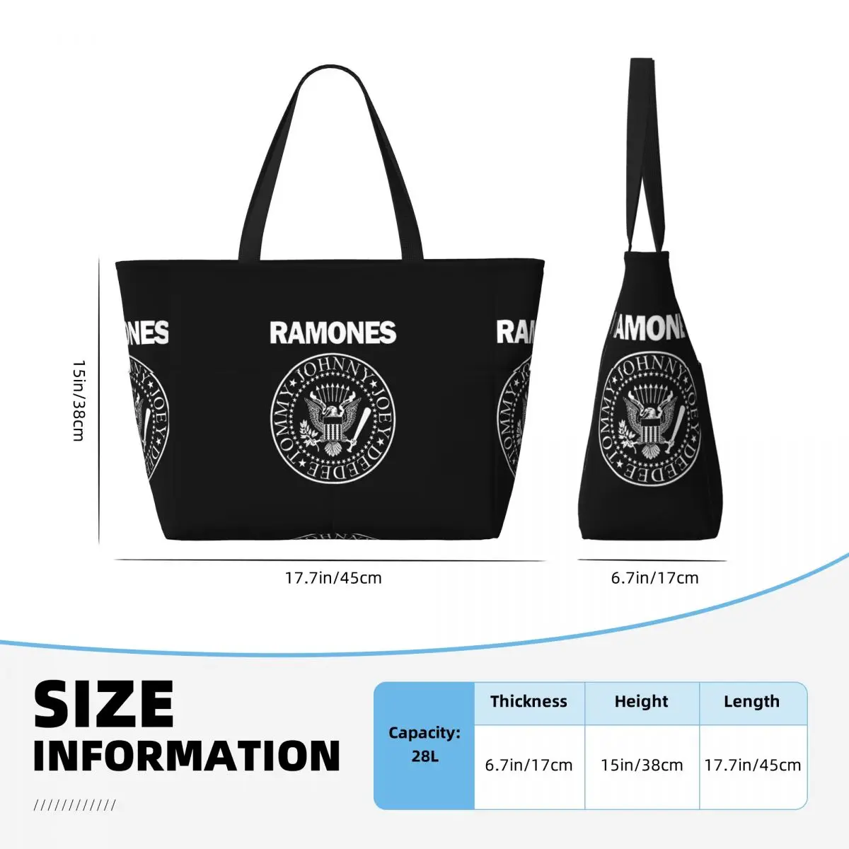 The Ramone Merch - Bolsa de pl - Yoga Fitness Merch reseña y precio