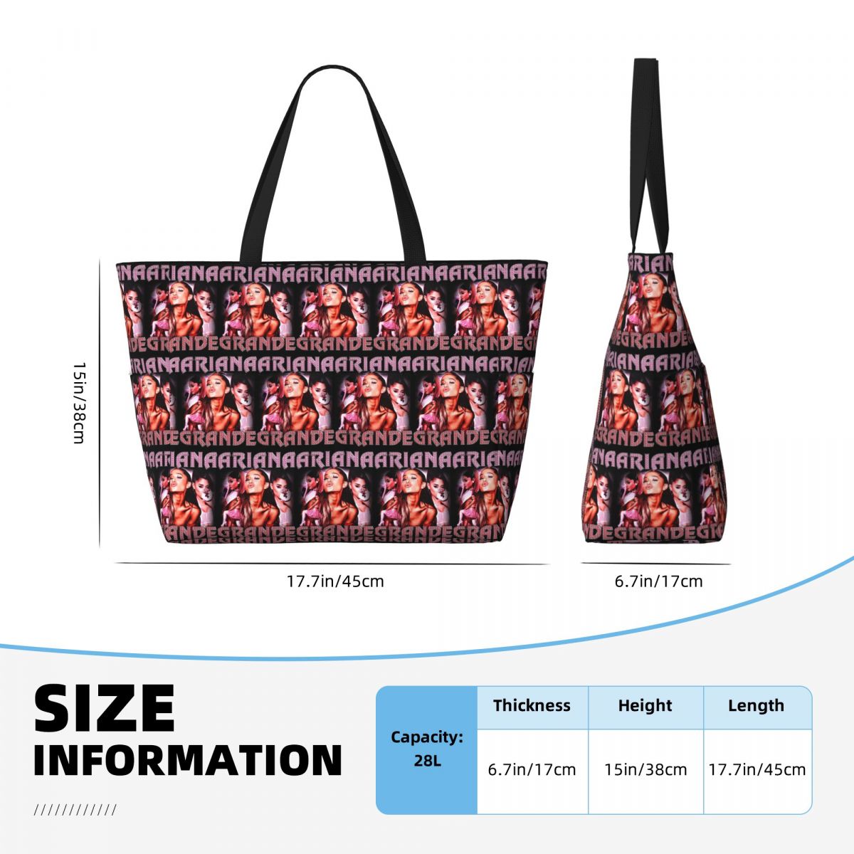 Bolsa de Playa Grande con Dise - Yoga Fitness Merch reseña y precio